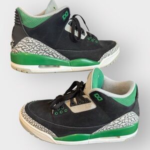 Air Jordan 3 Retro Pine Green Black Green (2021) Men’s 9